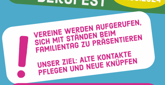 Plakat Vereinsaufruf Bergfest 2024